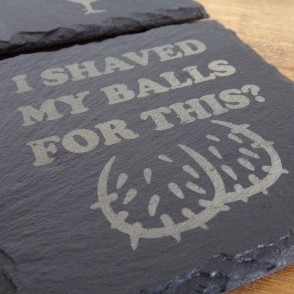 C**k Coasters (set of 4) - Picture 8 of 10
